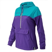 New Balance HOCR Essentials Plus 90s Windbreaker Sea Glass with Purple B42i7271